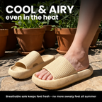 CloudStep Slipper — breathable and cool summer comfort