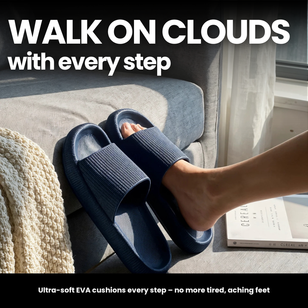 [en] CloudStep Slipper — cloud comfort
