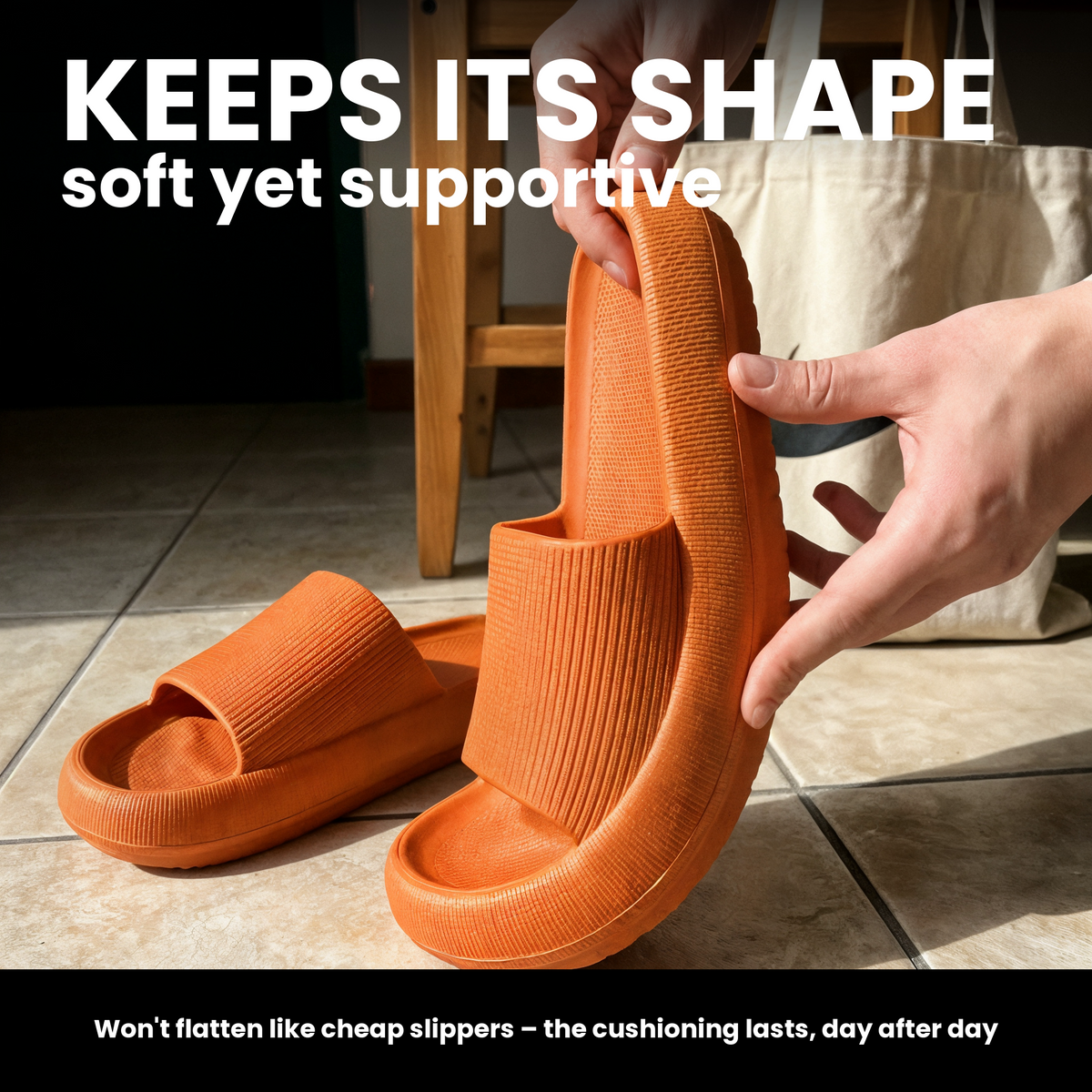 [en] CloudStep Slipper — flexible EVA