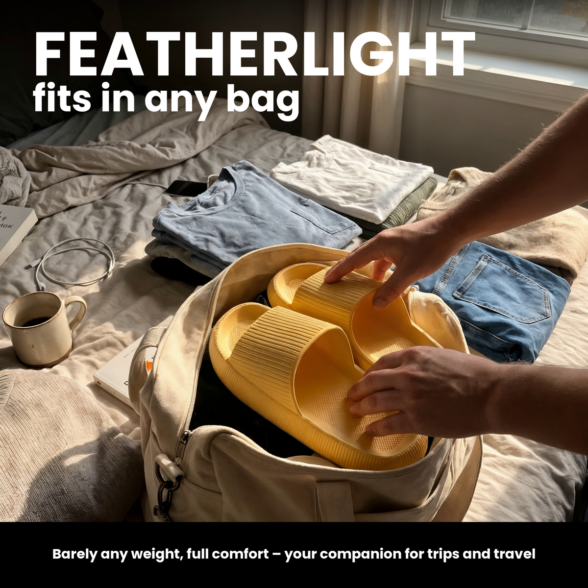 [en] CloudStep Slipper — lightweight travel