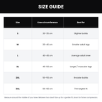 Voria Stride size guide