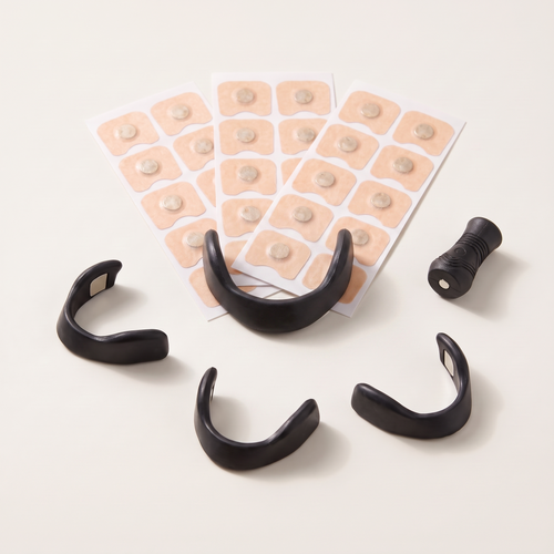 Voria BreezeFlow nasal dilator kit on a bone-white background