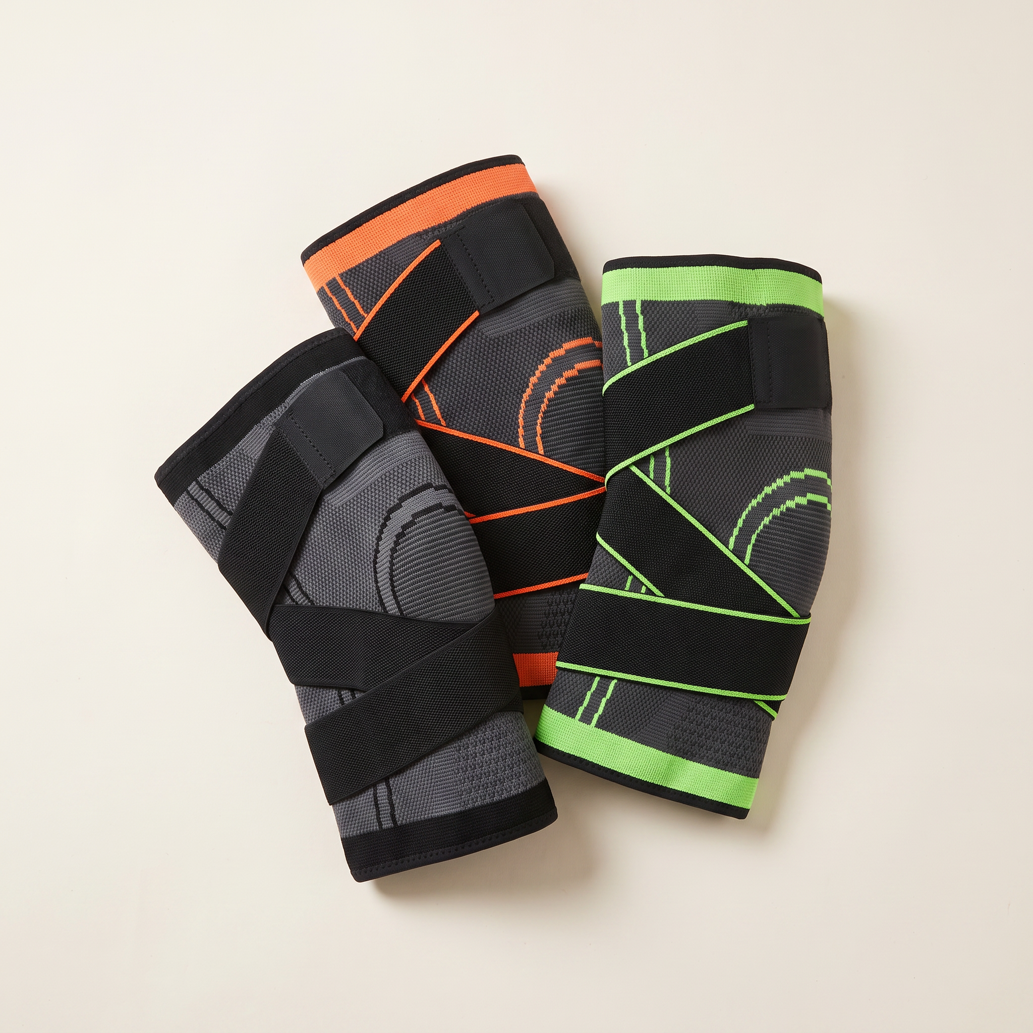 Voria Stride in black, orange and green